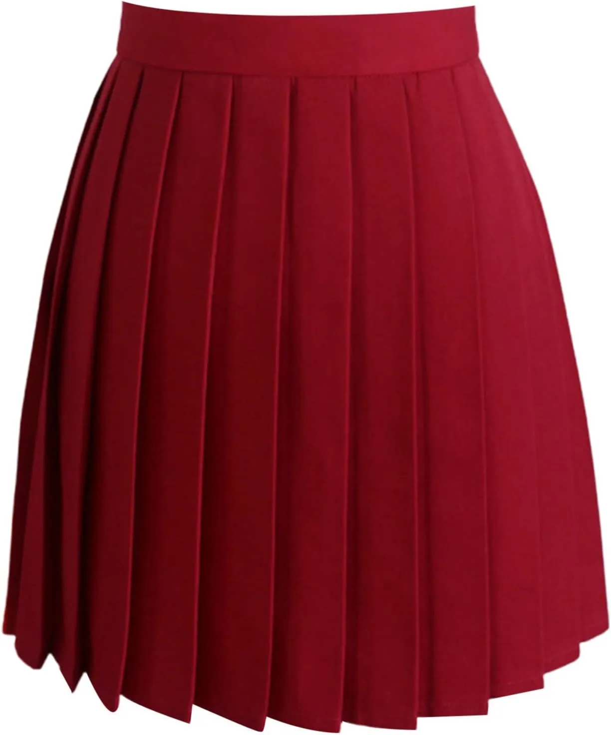 Midi Dresses for Women High Waisted Pleated Tennis Skirt School A-Line Skater Skirts with Lining Shorts