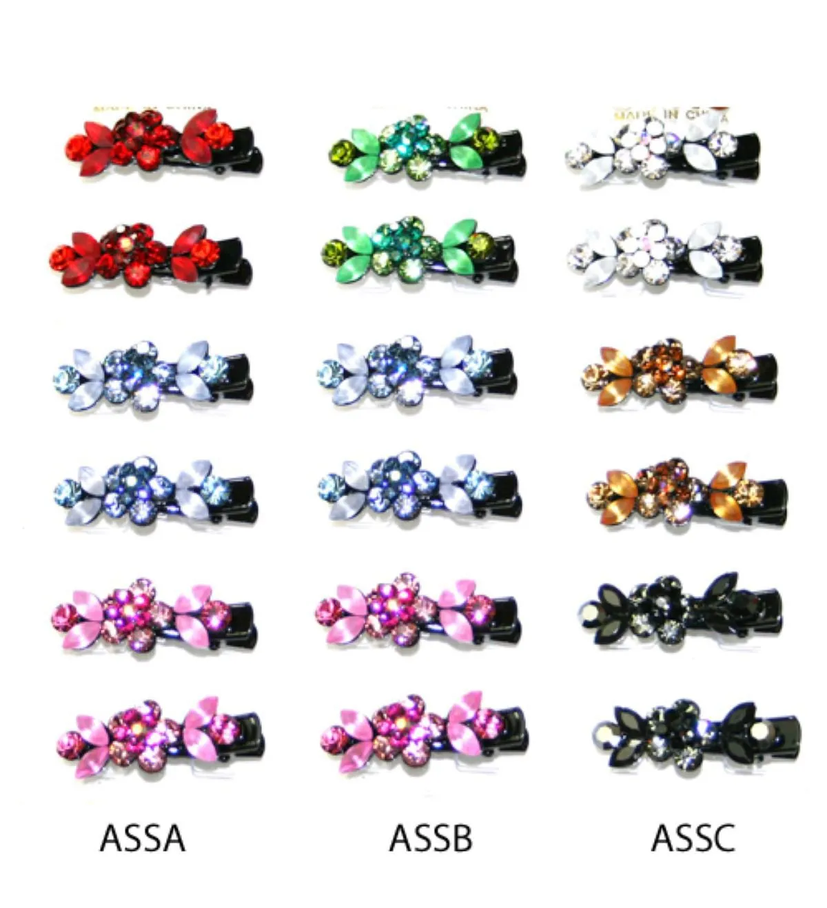 Mini Flower Hair Clips