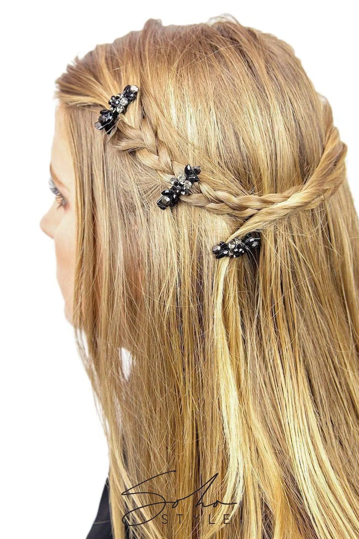 Mini Flower Hair Clips