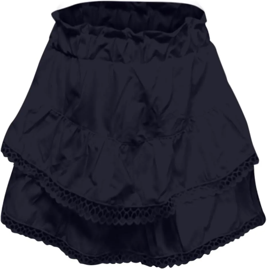 Mini Skirts for Women High Waisted Flowy Shorts for Women Casual Boho Ruffled Tiered Pleated Crochet Tennis Skorts Cute
