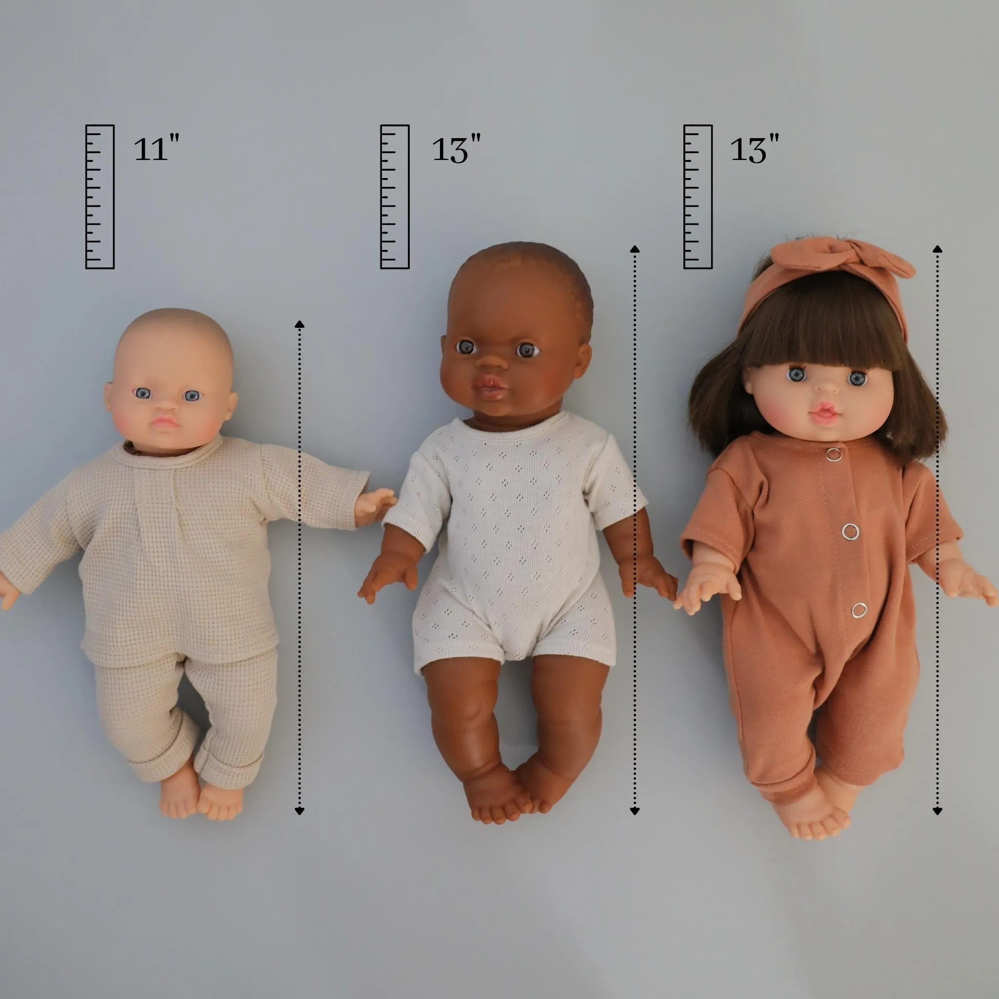 Minikane Doll | 13" Asian Baby Boy Doll