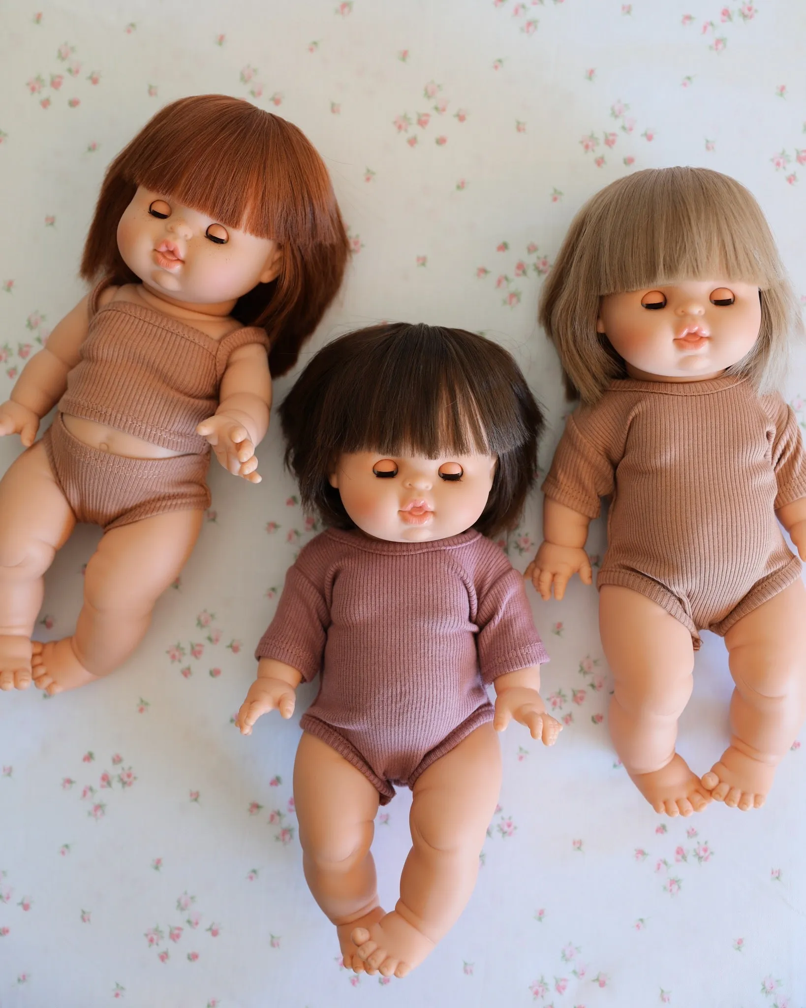 Minikane Doll | 13" Sleepy Baby Girl Doll - Capucine