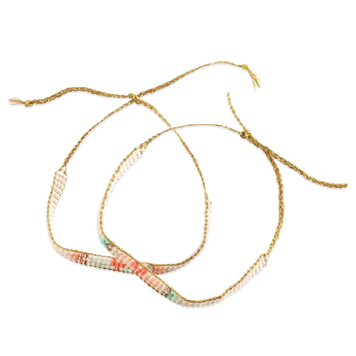 Miyuki And Hearts You And Me Twin Bracelets Craft Kit by Djeco
