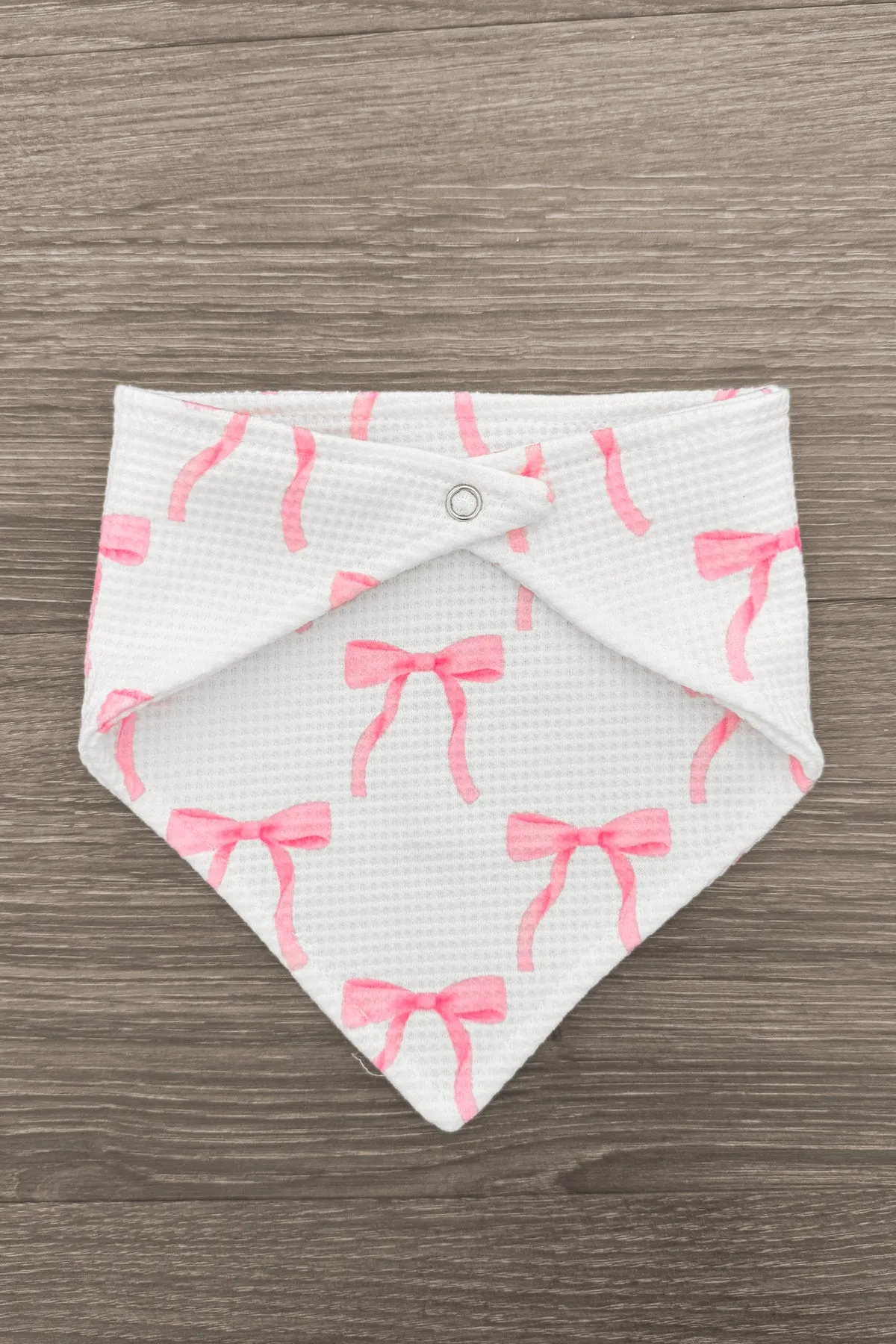 Mom & Me - Blushing Bows Waffle Knit Pajamas