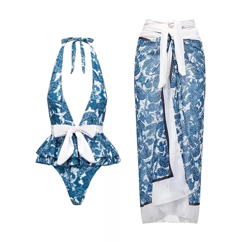 Monokini Swimsuit Set