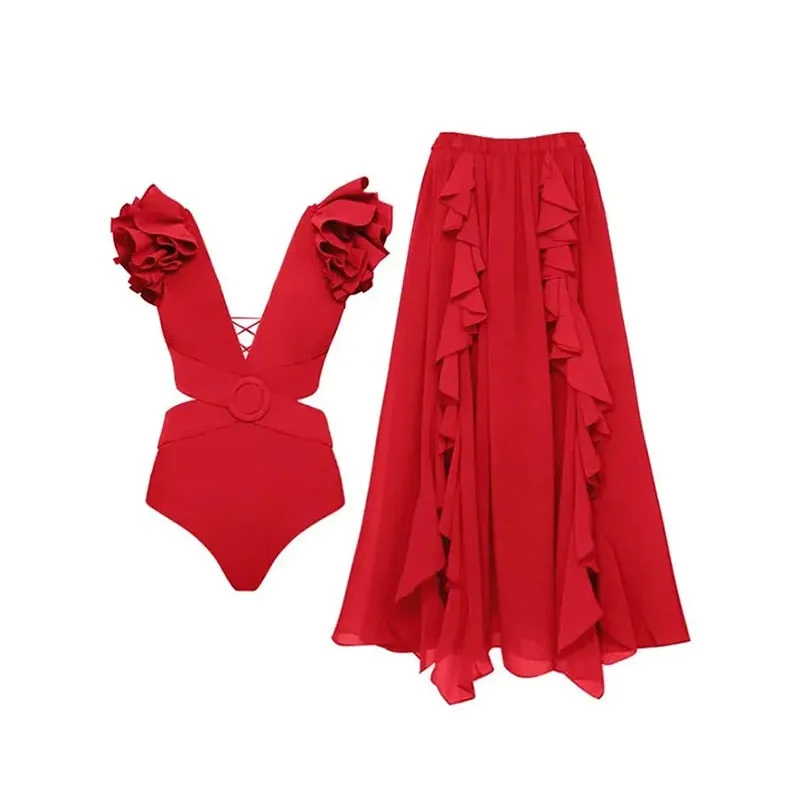 Monokini Swimsuit Set