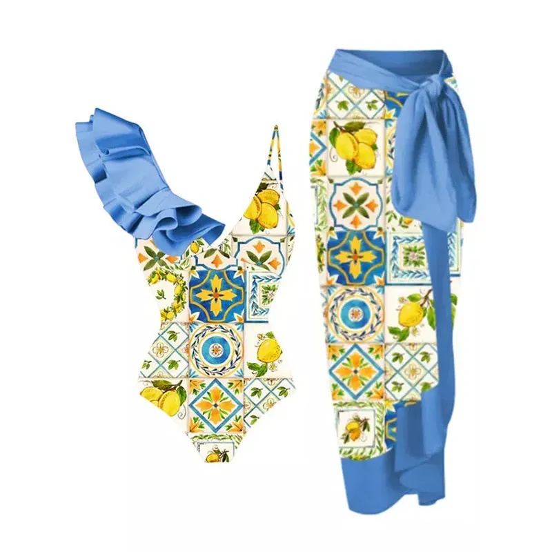 Monokini Swimsuit Set