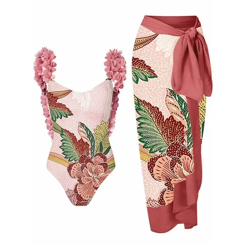 Monokini Swimsuit Set