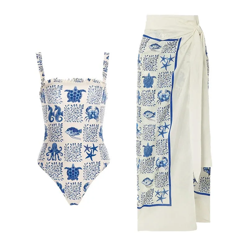 Monokini Swimsuit Set