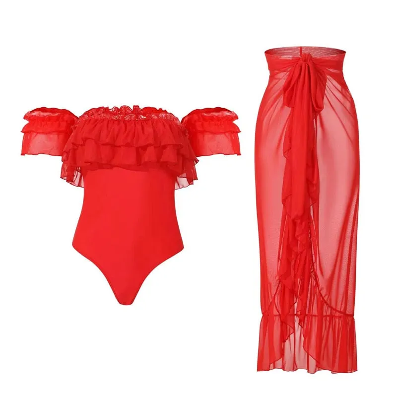 Monokini Swimsuit Set