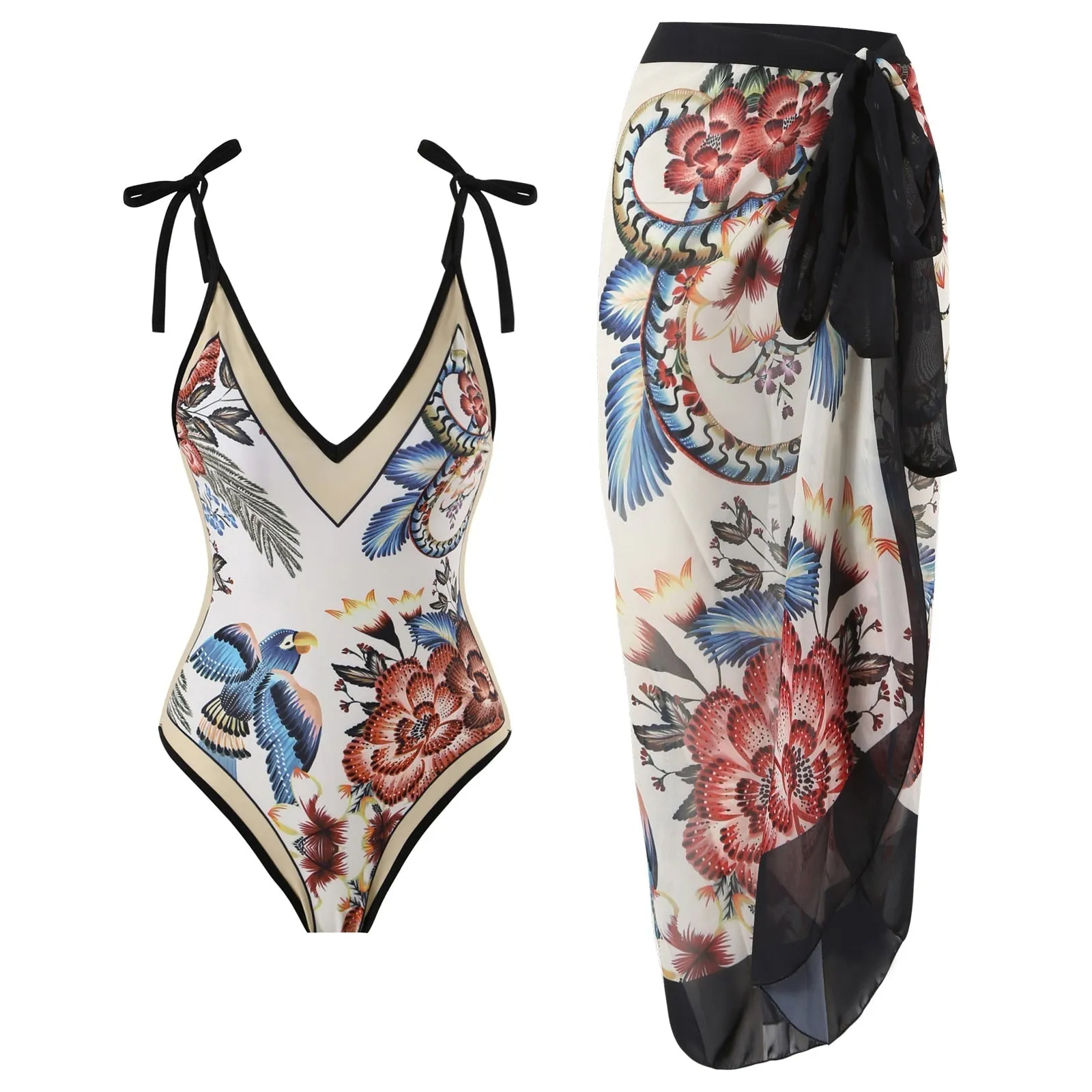 Monokini Swimsuit Set