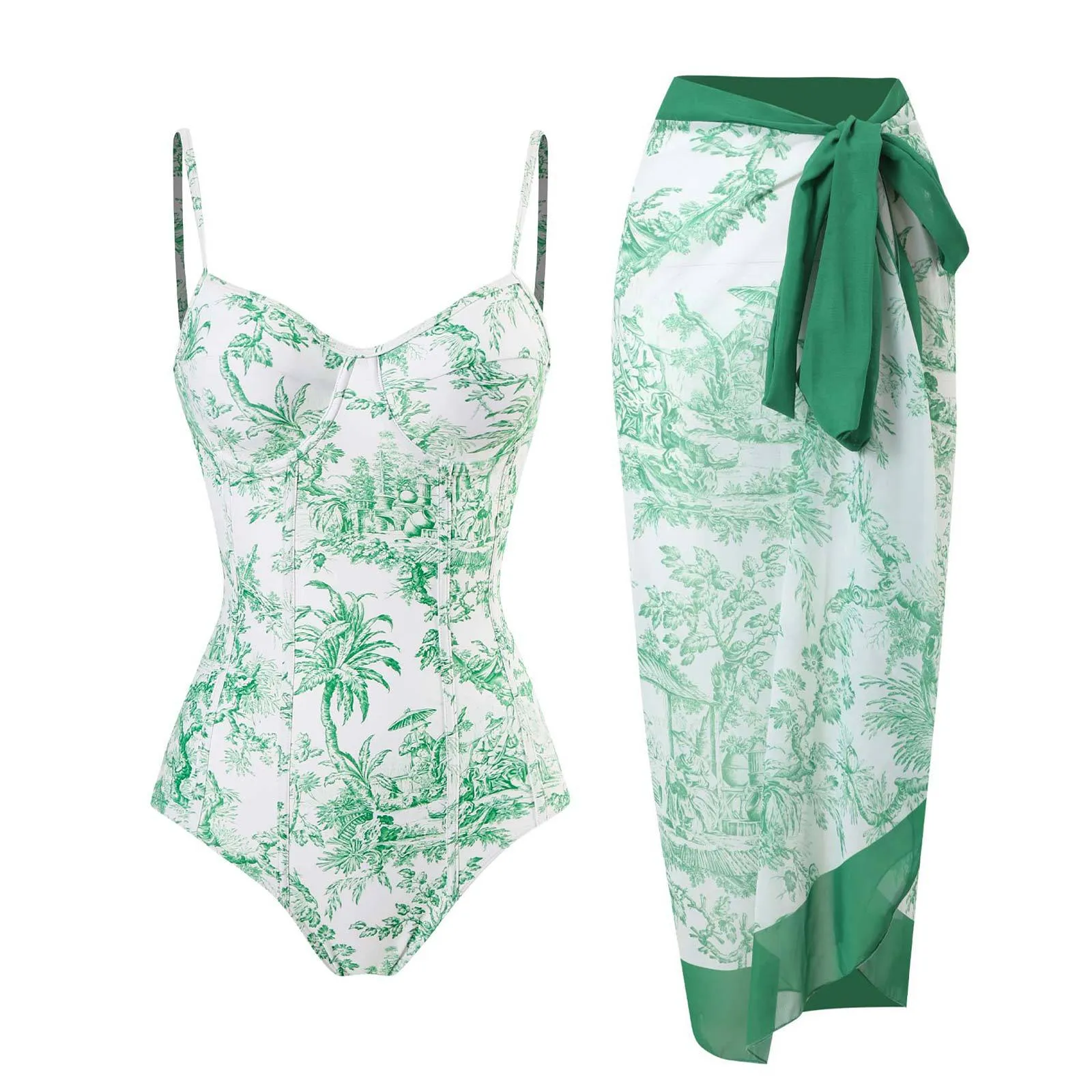 Monokini Swimsuit Set