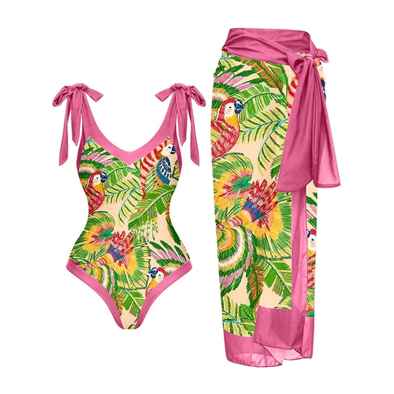 Monokini Swimsuit Set