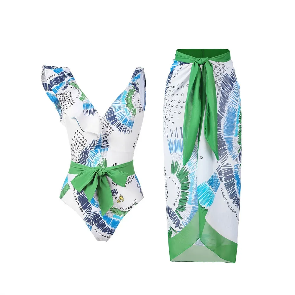 Monokini Swimsuit Set