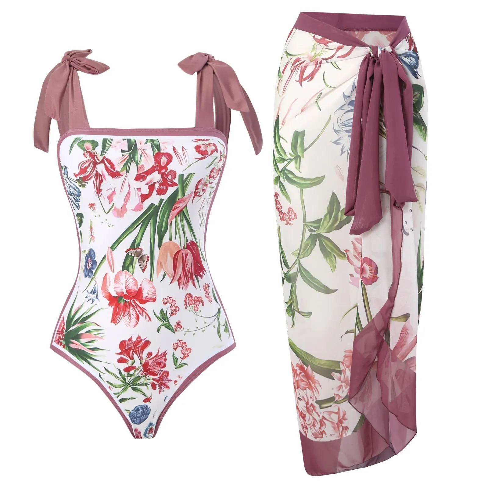 Monokini Swimsuit Set