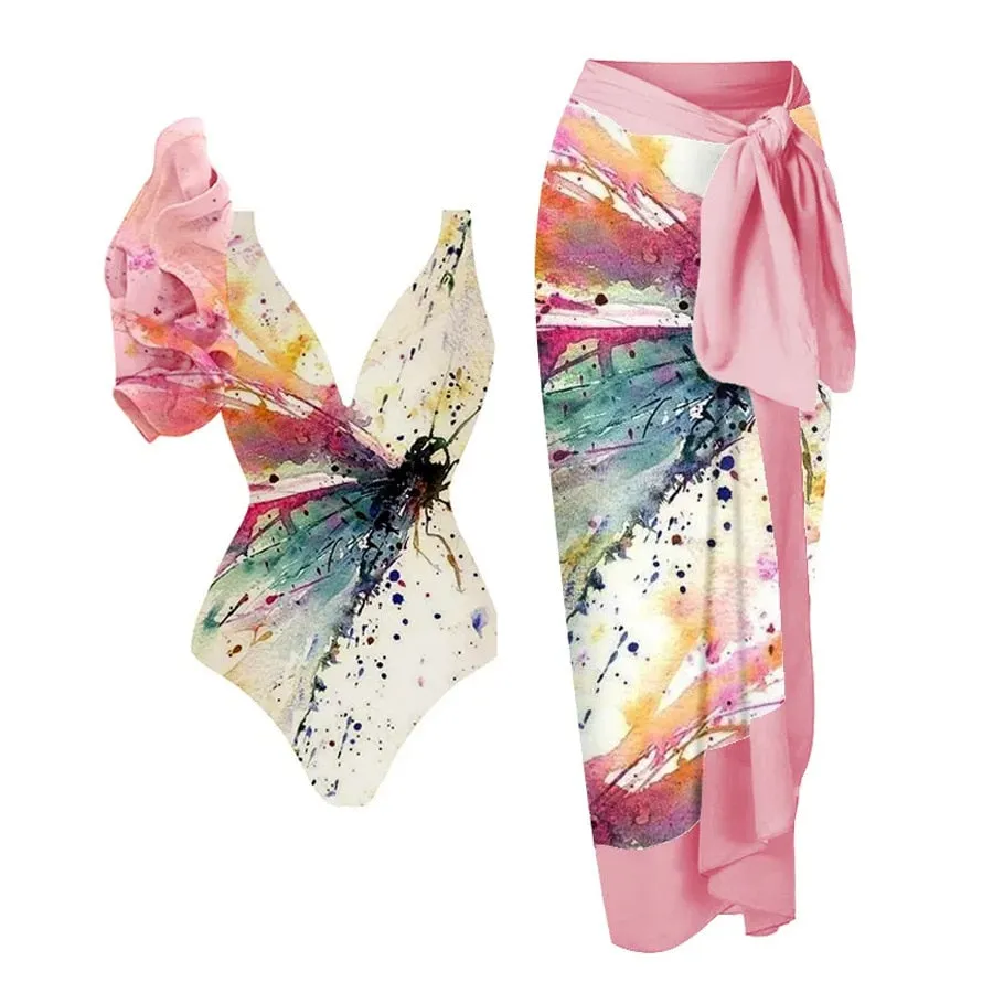 Monokini Swimsuit Set