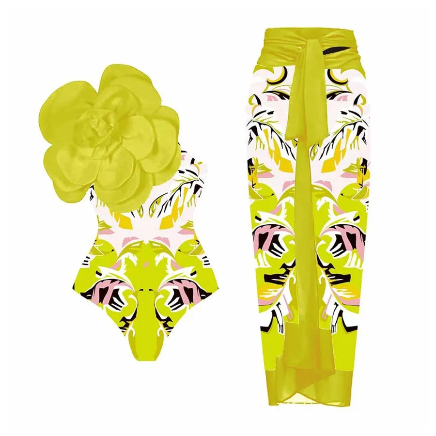Monokini Swimsuit Set