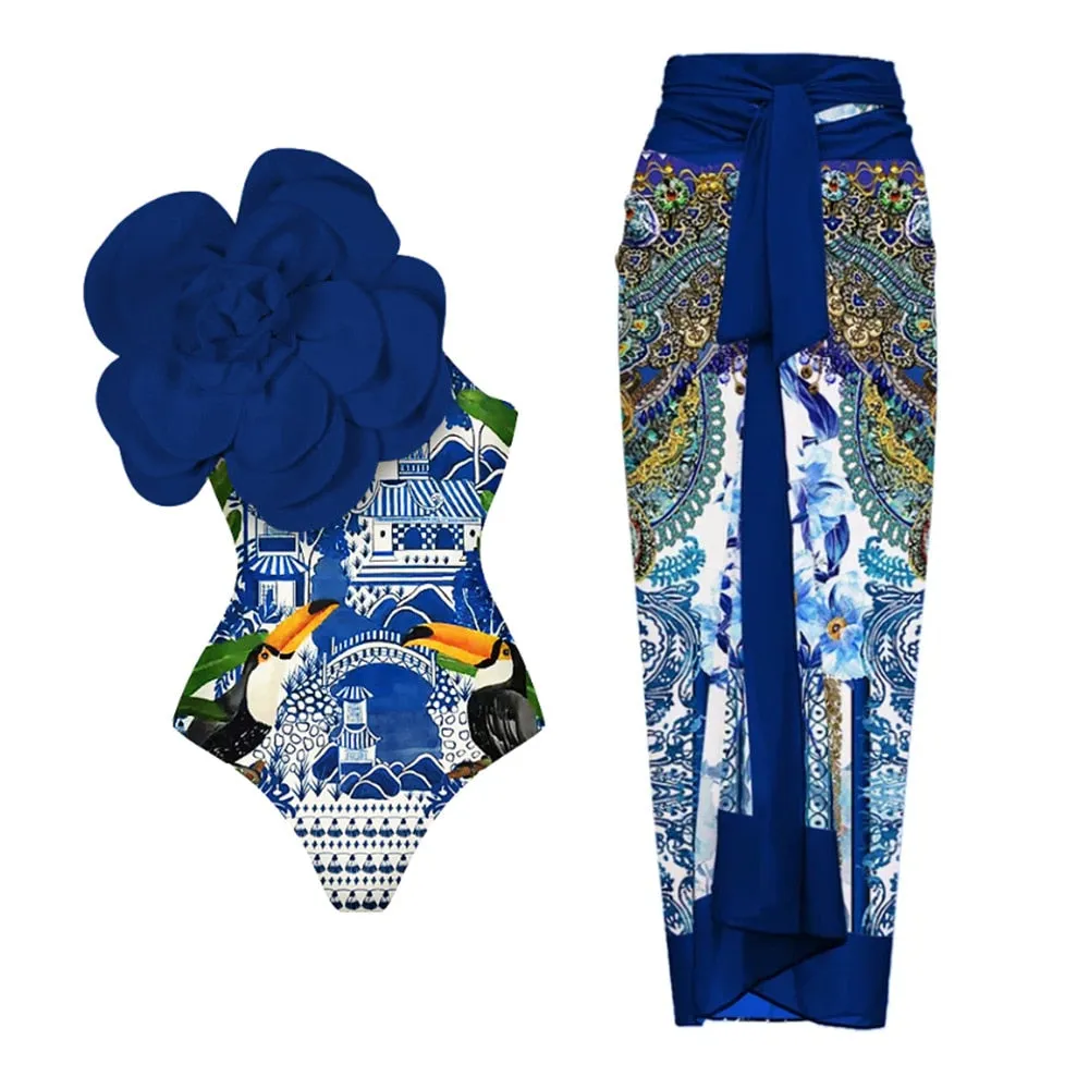Monokini Swimsuit Set