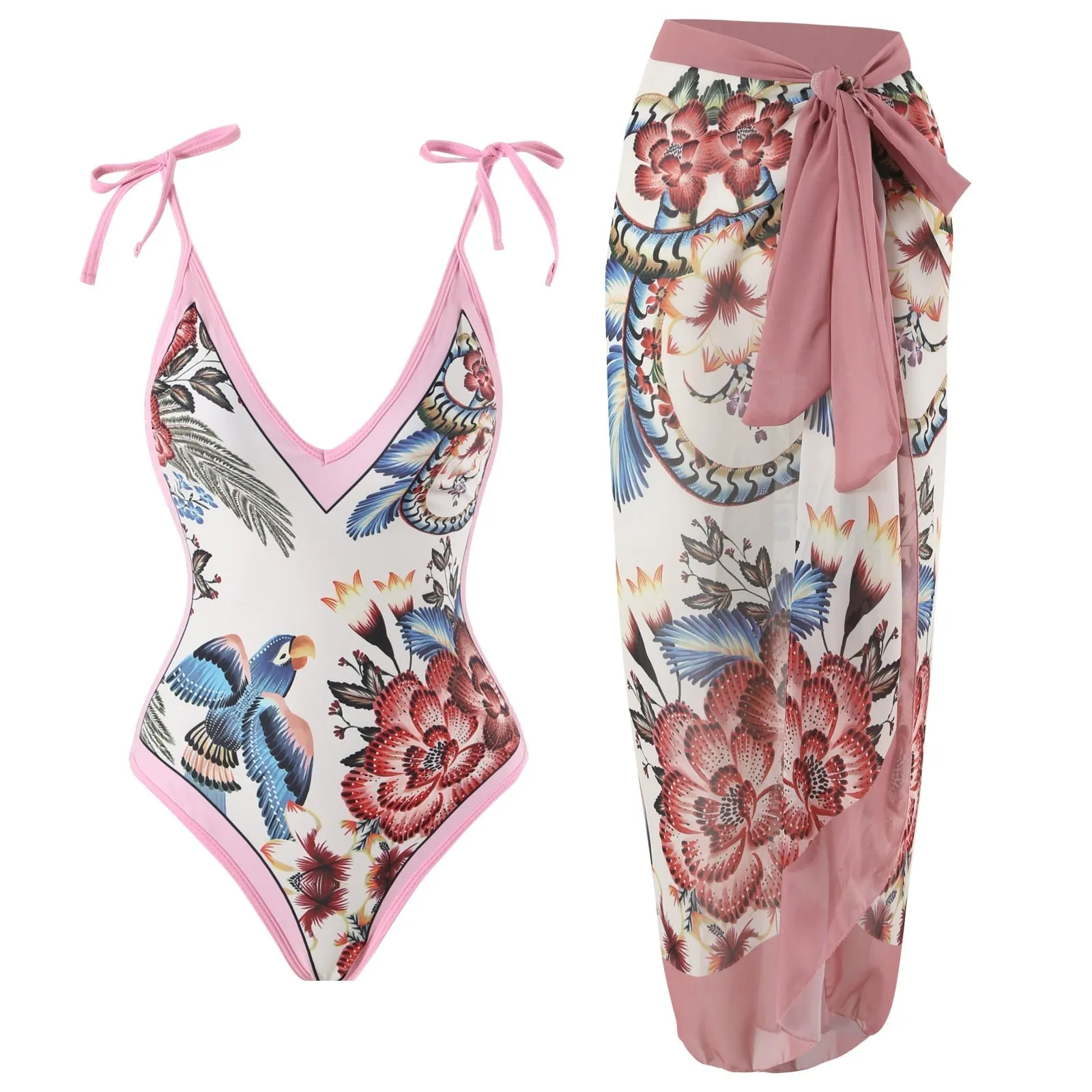 Monokini Swimsuit Set