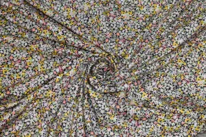 Multicolor Ditsy Floral Italian Cotton