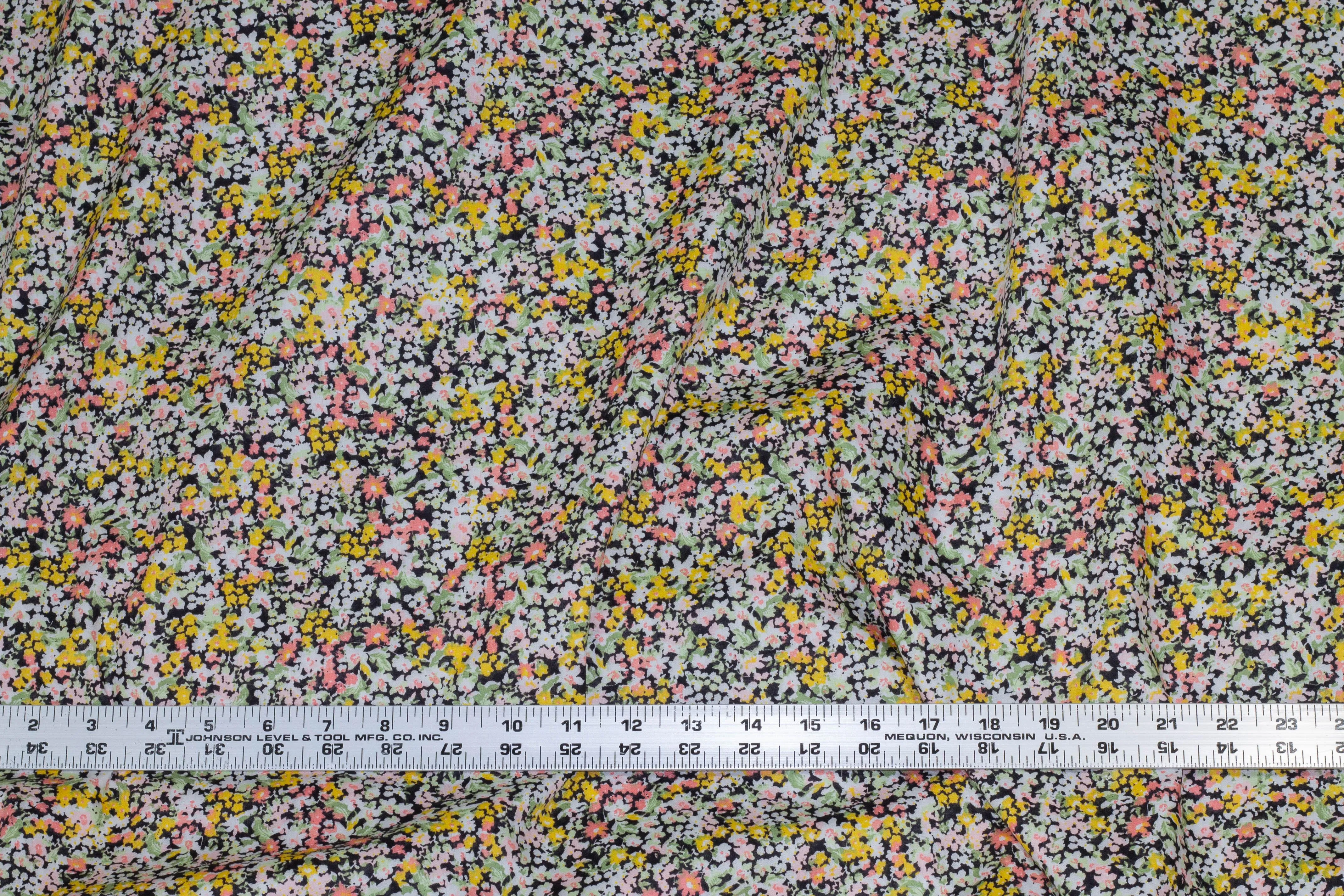 Multicolor Ditsy Floral Italian Cotton