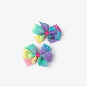 Multicolor Hair Bow