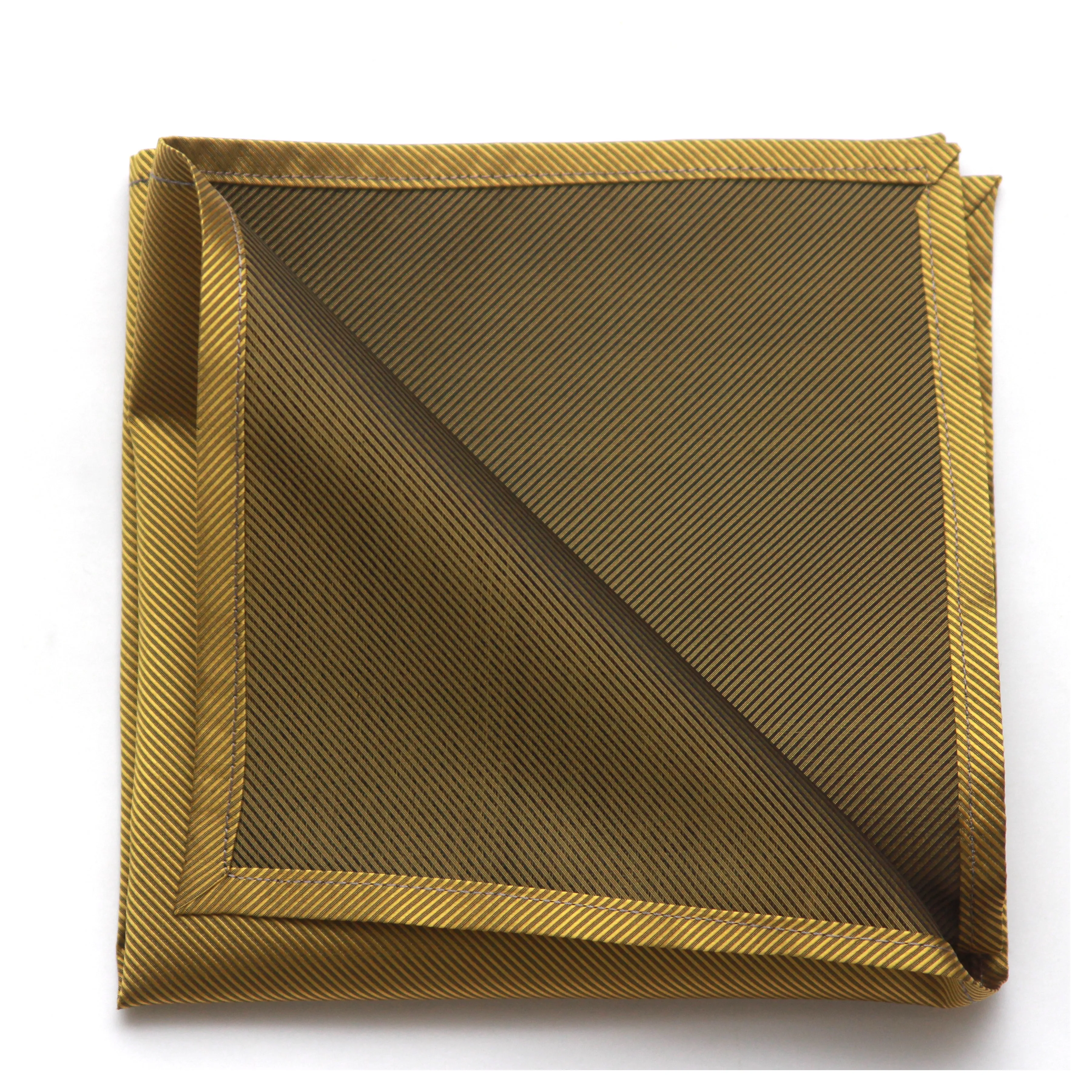 Mustard Solid Self-Tied Bow Tie