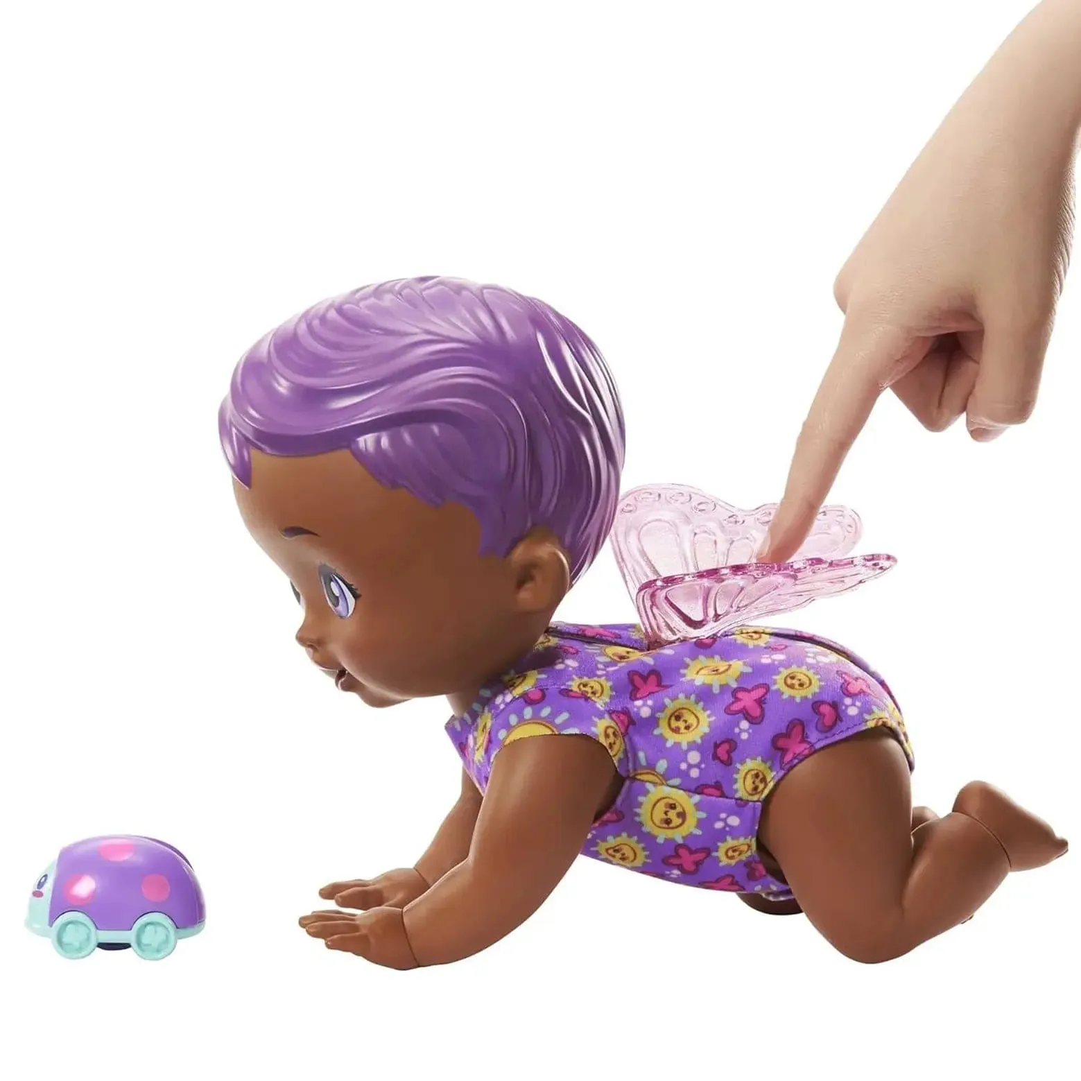 My Garden Baby Giggle & Crawl Butterfly Interactive Doll 30cm