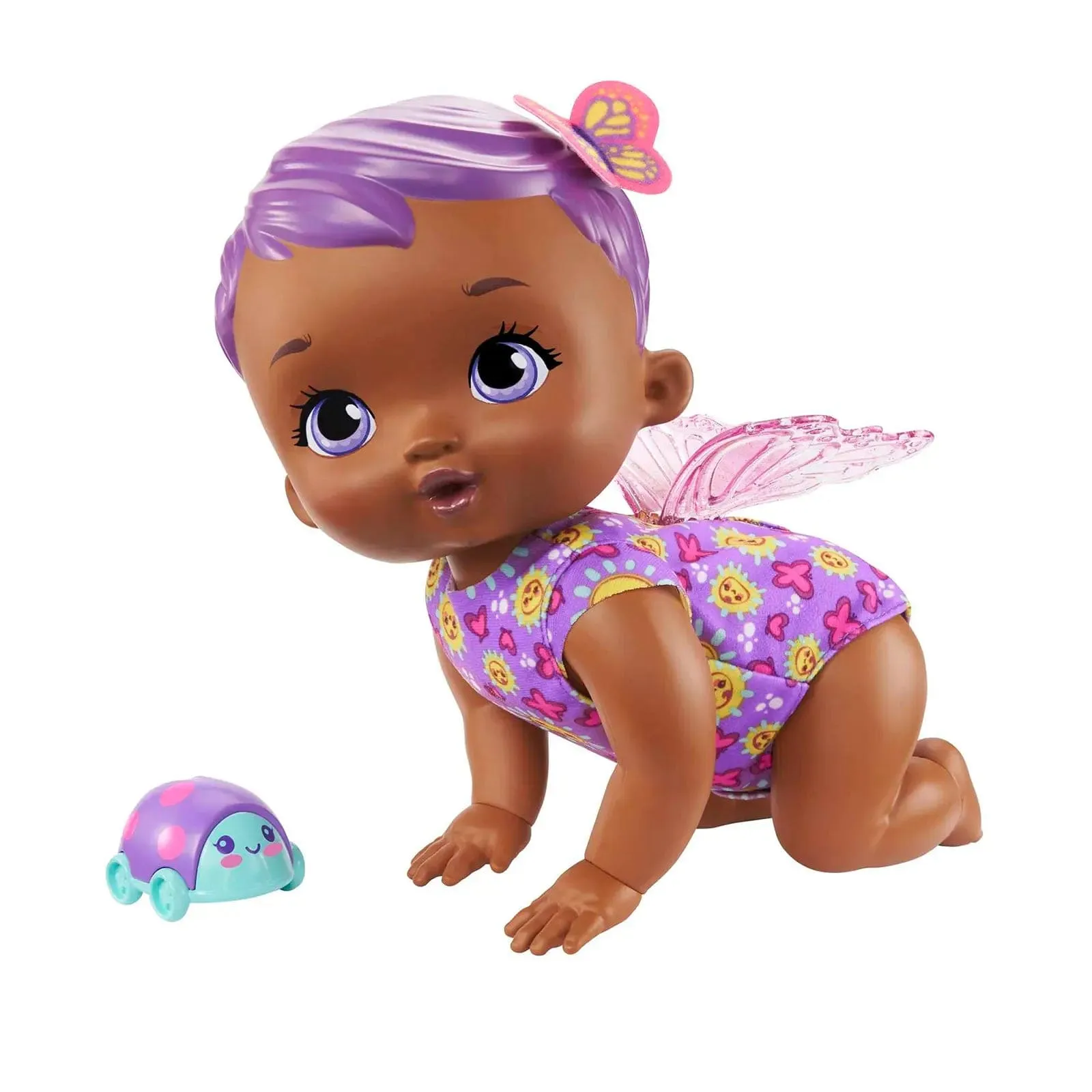 My Garden Baby Giggle & Crawl Butterfly Interactive Doll 30cm