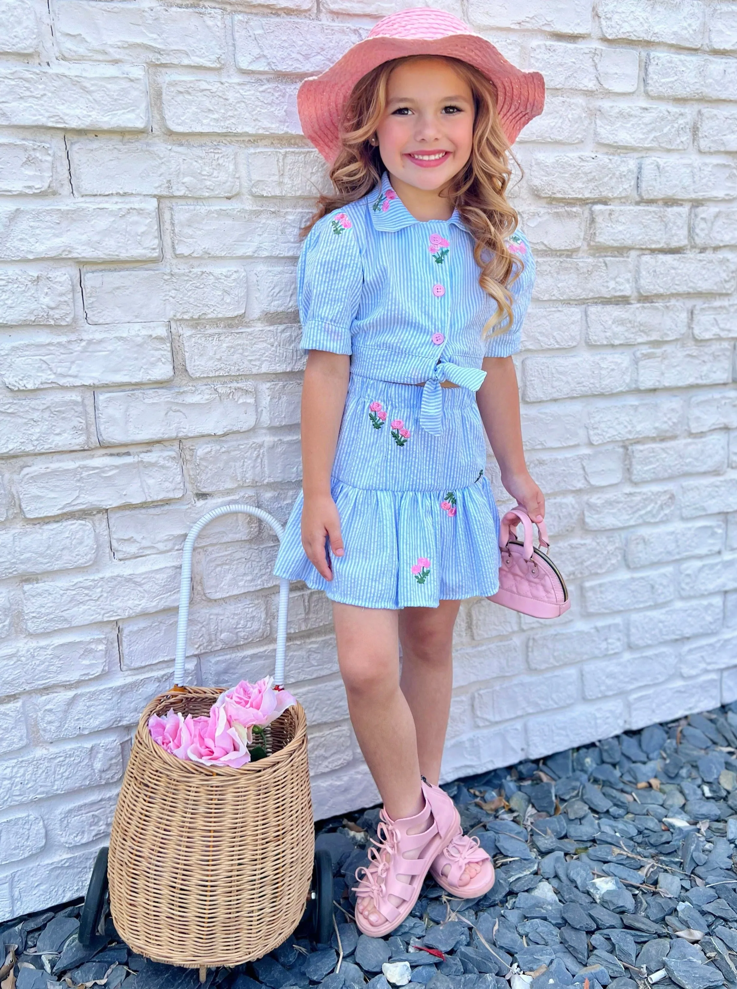 My Southern Belle Ruffle Skirt Set