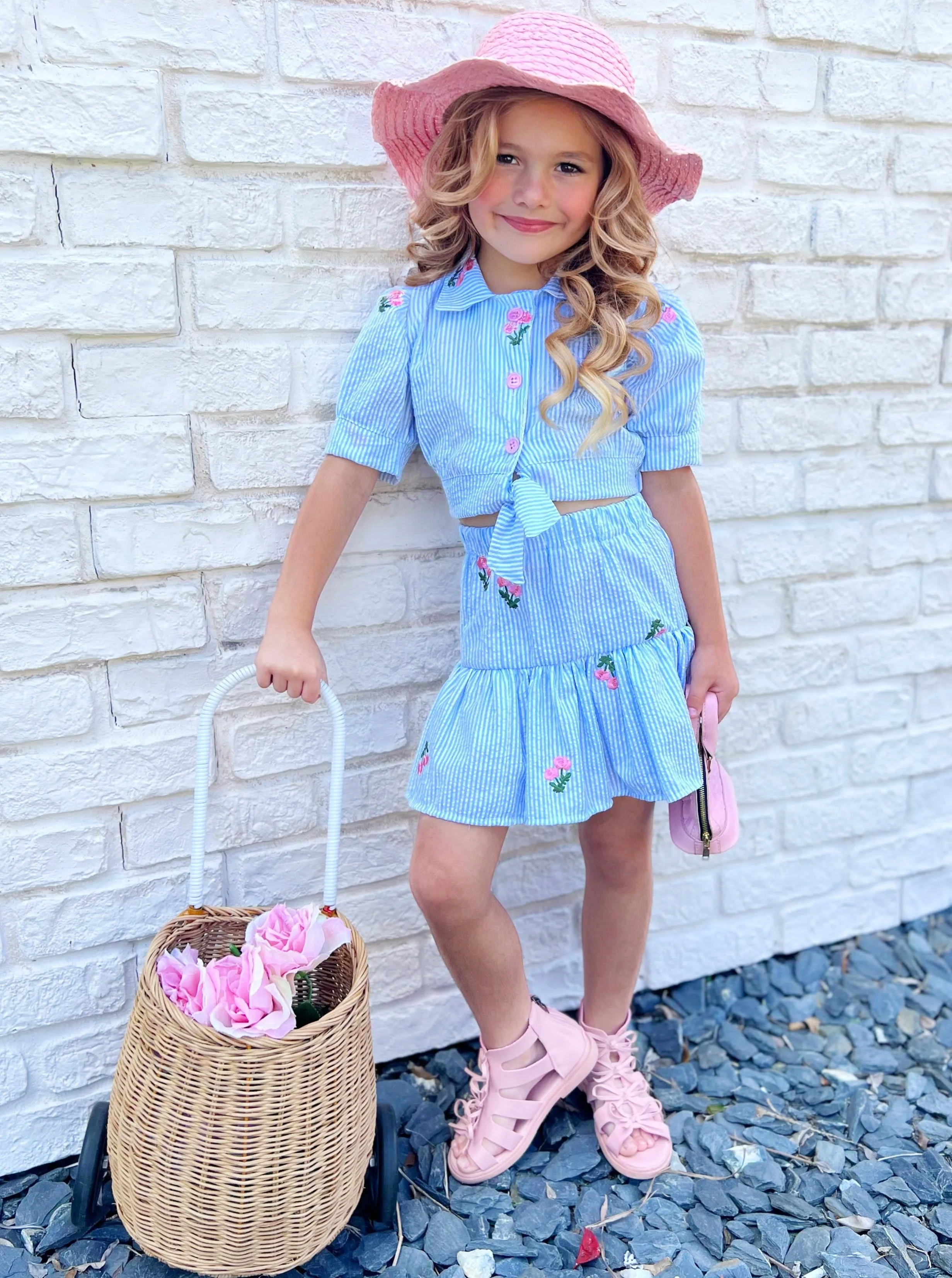 My Southern Belle Ruffle Skirt Set