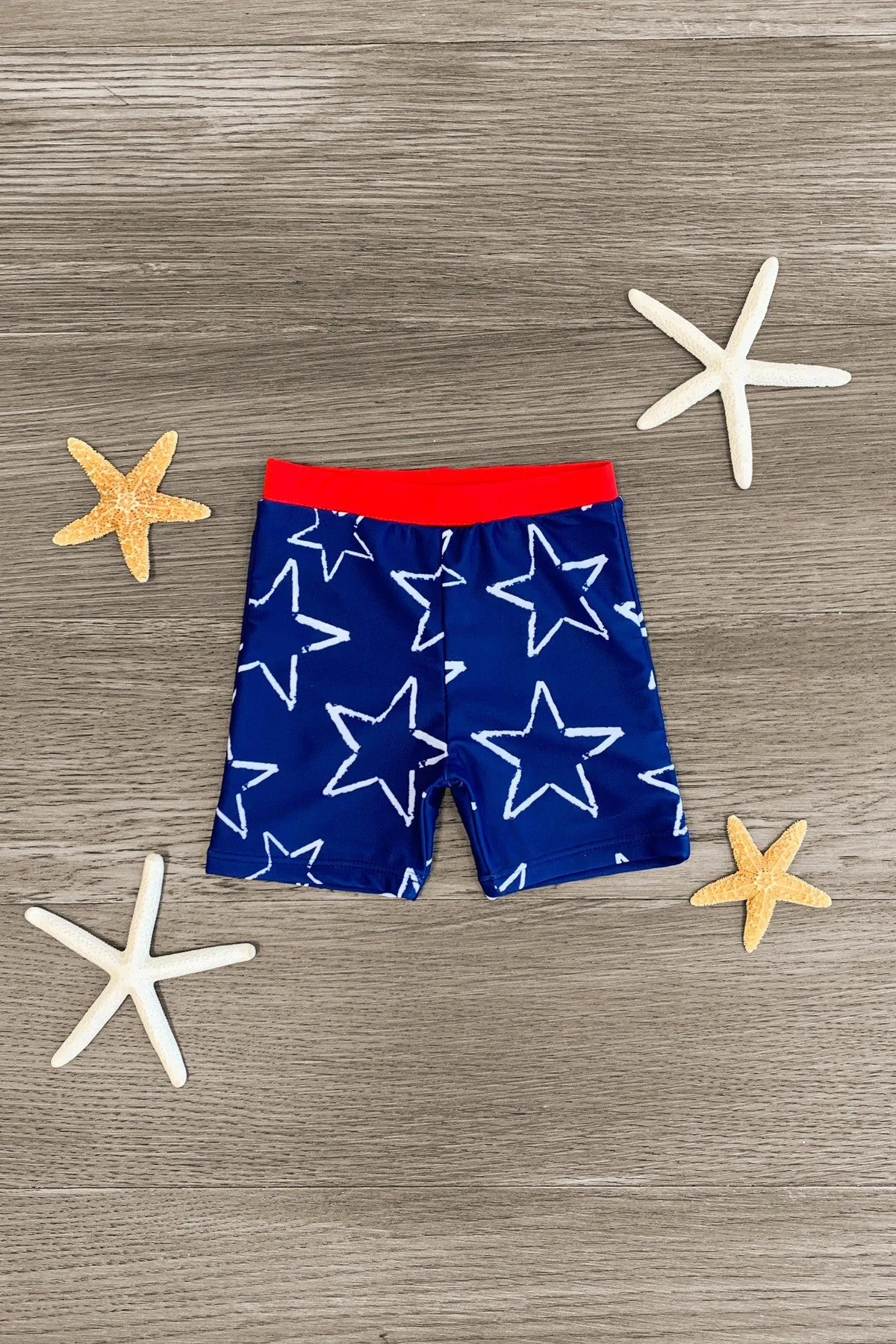 Navy Star Swimsuit - Boy & Girl!
