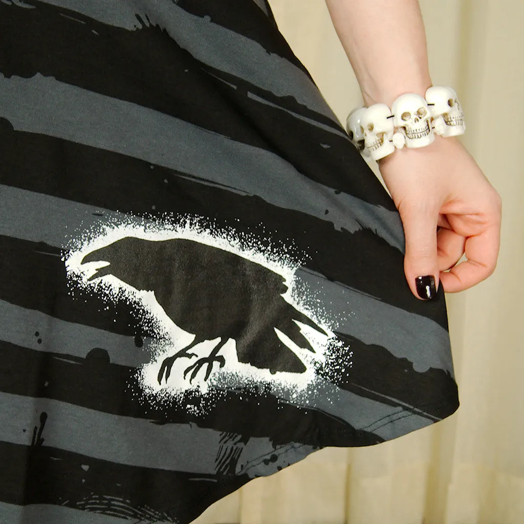 Nevermore Raven Skater Dress