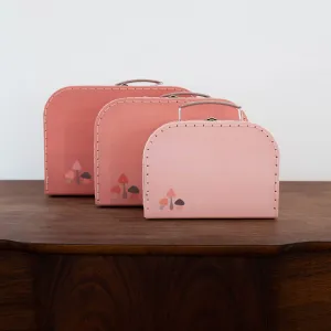 NEW French Mushroom Suitcase Set- 3 pcs.