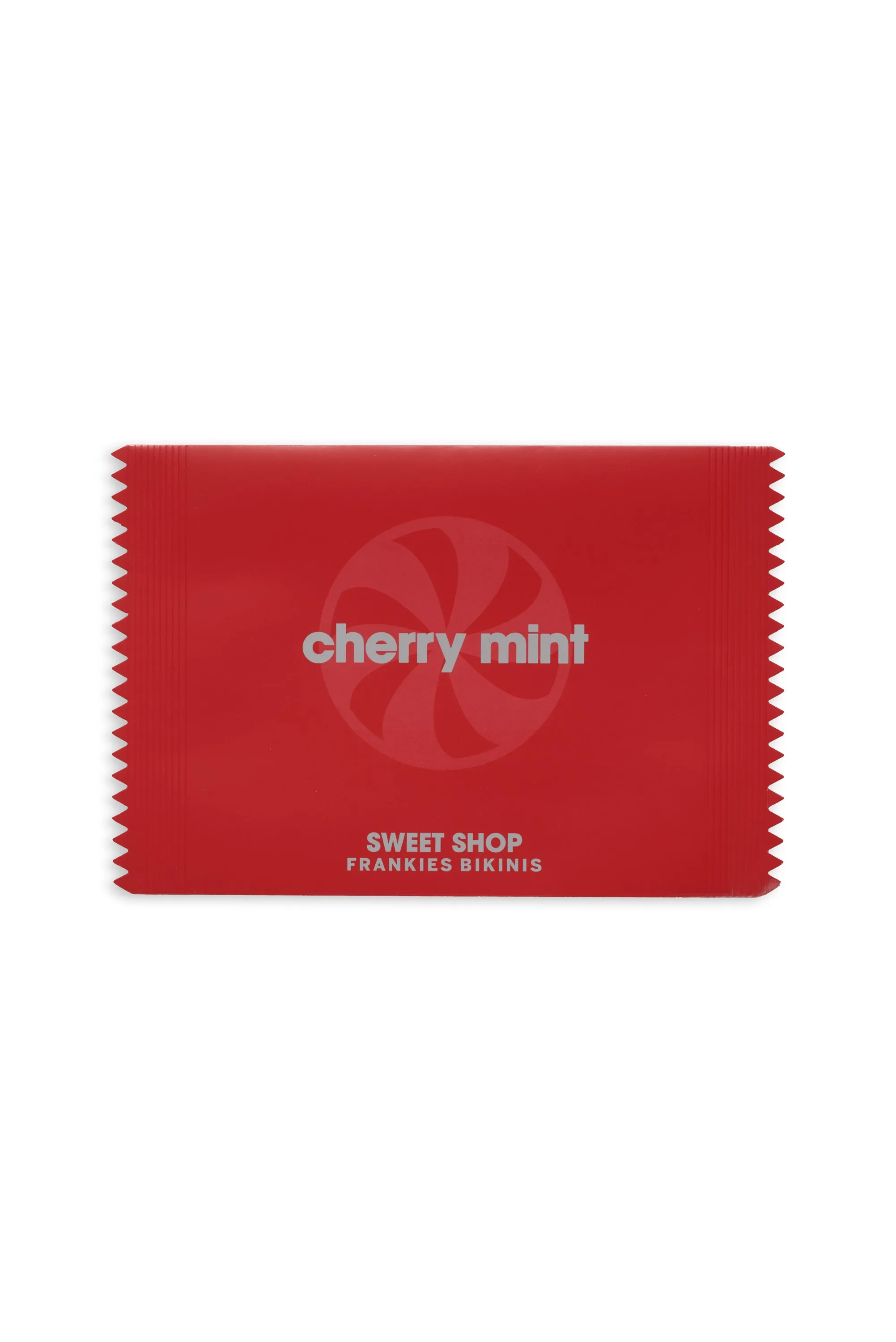 Nick Triangle Halter Bikini Top - Cherry Mint