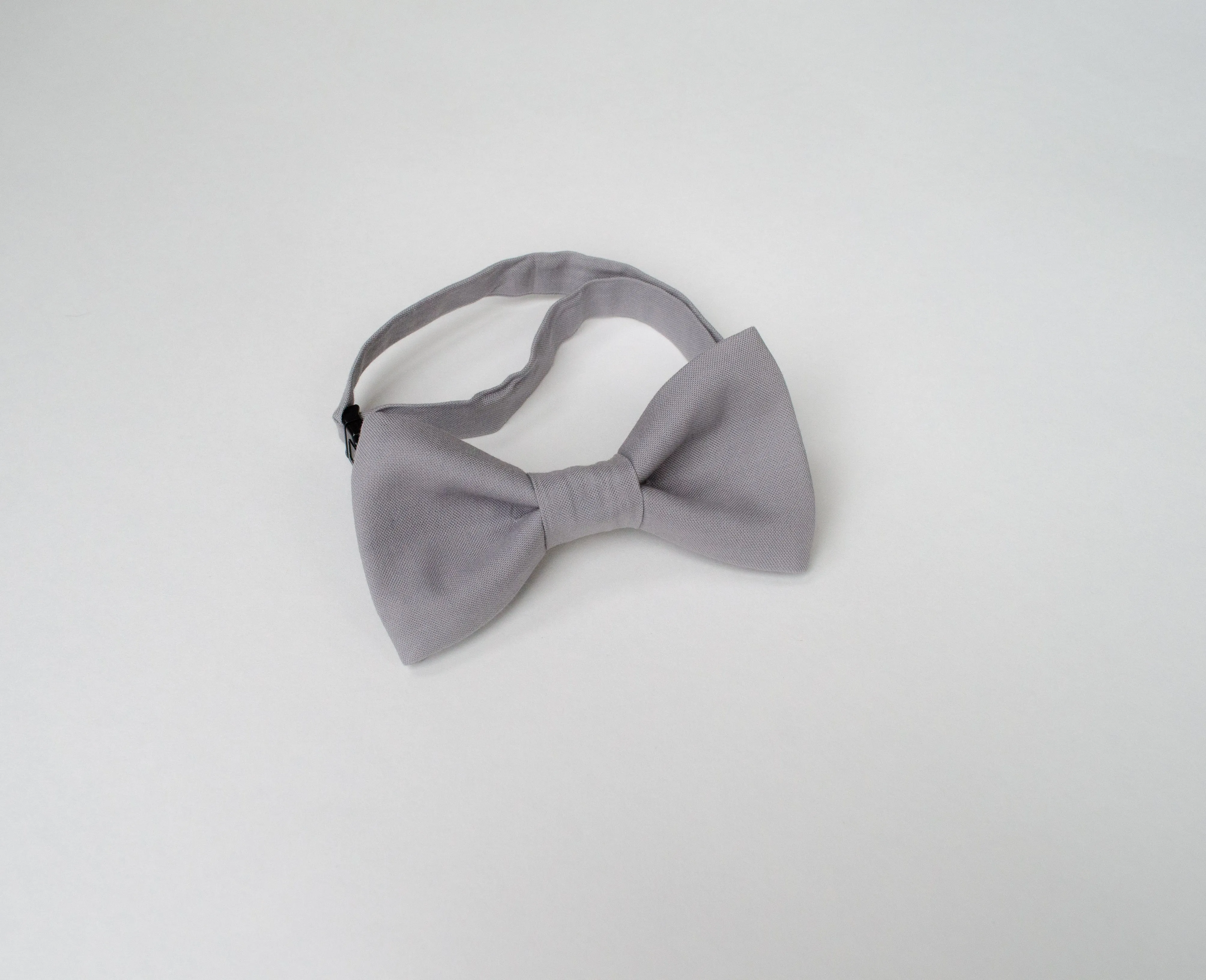 Nickel Grey Bow Tie (432)