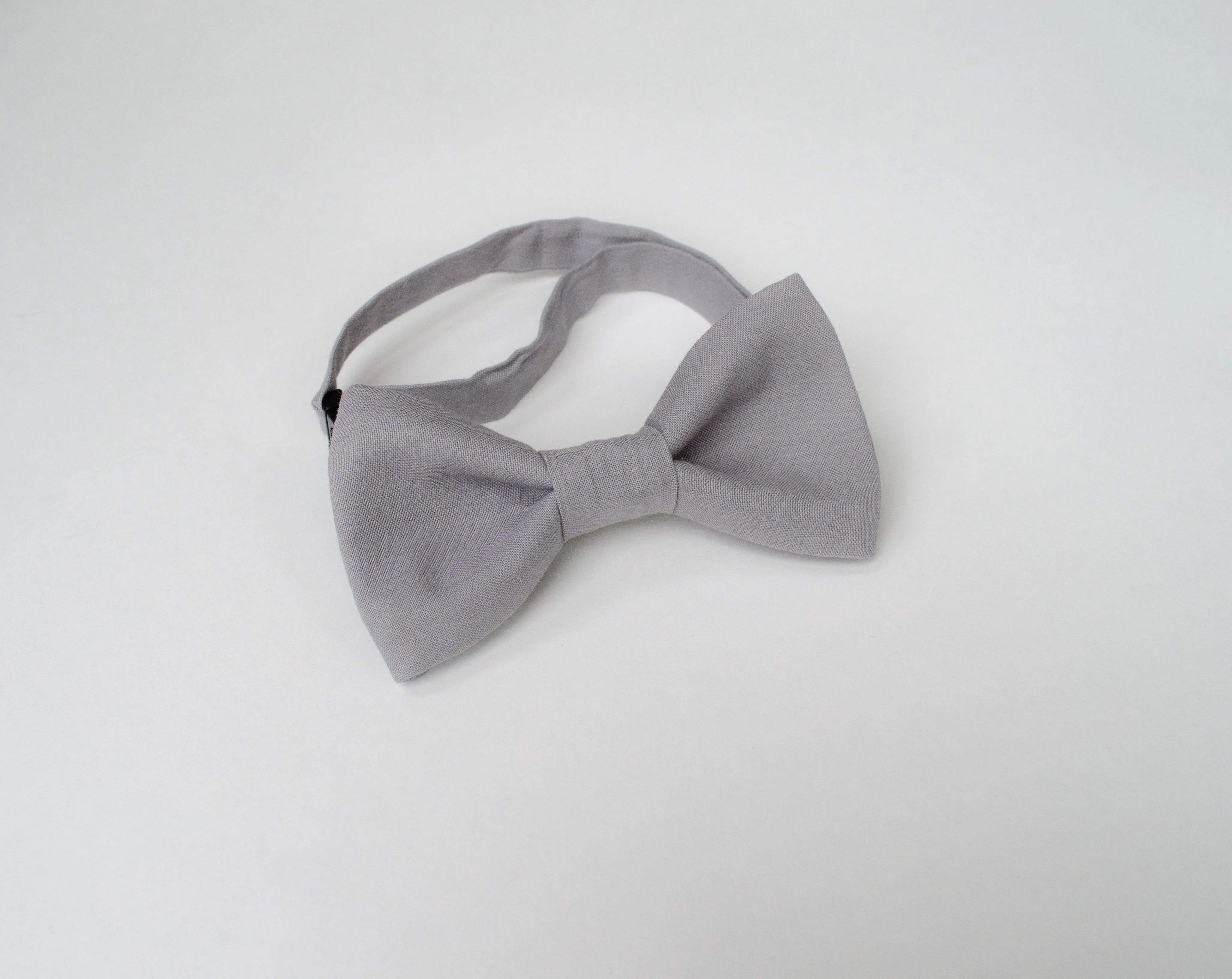Nickel Grey Bow Tie (432)
