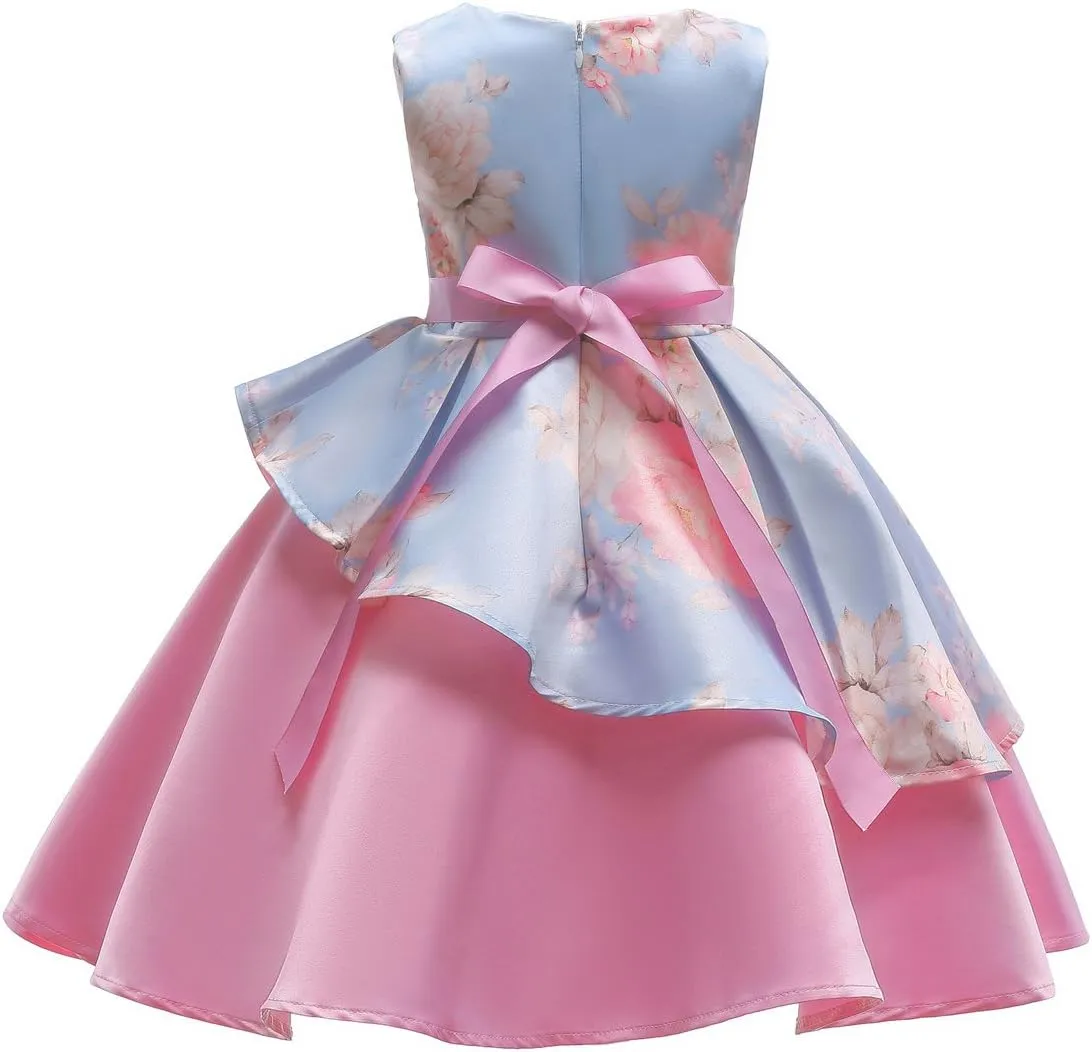 NSSMWTTC Flower Girls Pageant Party Dresses Kids Special Occasion Dress