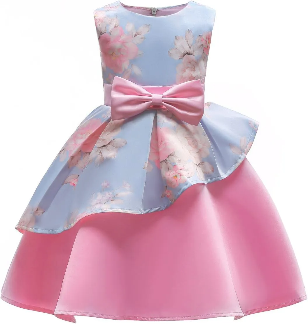 NSSMWTTC Flower Girls Pageant Party Dresses Kids Special Occasion Dress
