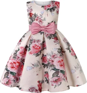 NSSMWTTC Flower Girls Pageant Party Dresses Kids Special Occasion Dress