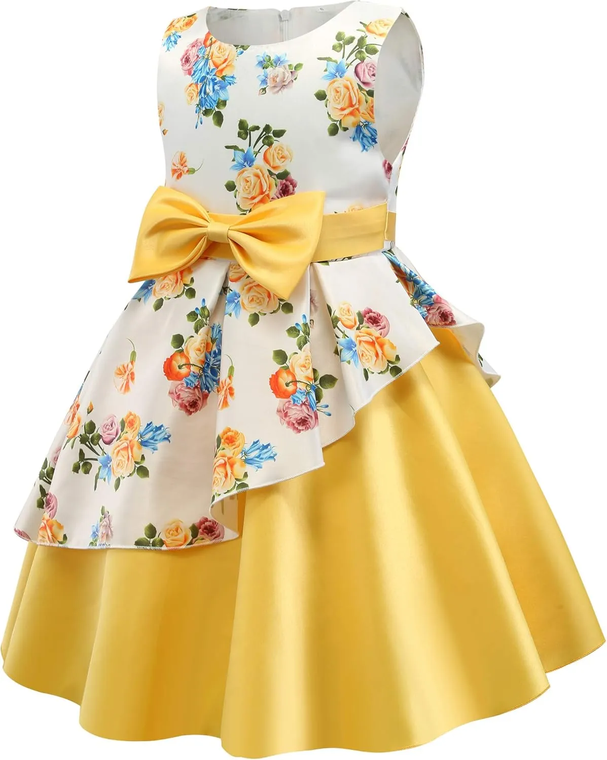 NSSMWTTC Flower Girls Pageant Party Dresses Kids Special Occasion Dress