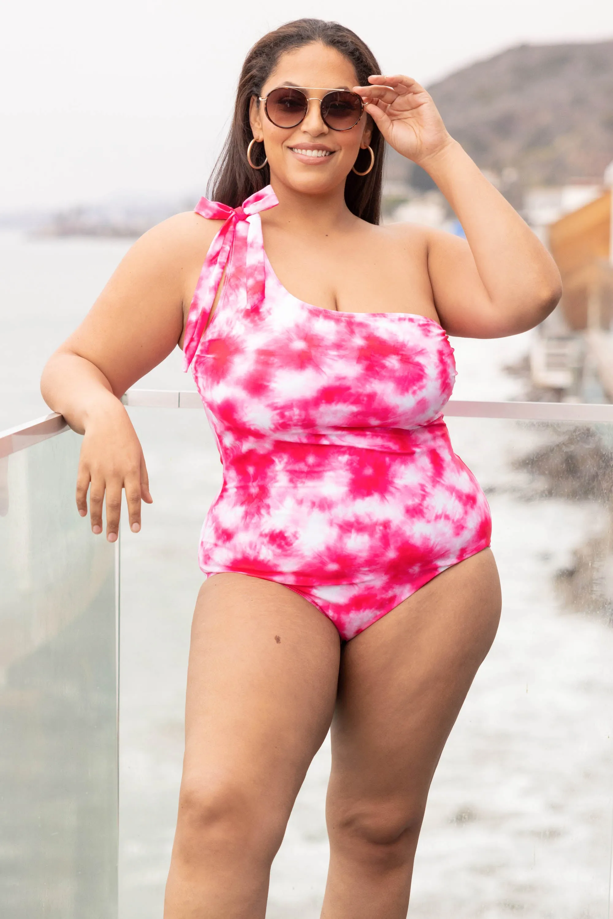 Ocean Eyes Swimsuit, Pink