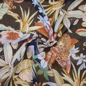 Oden Floral Polyester Chiffon
