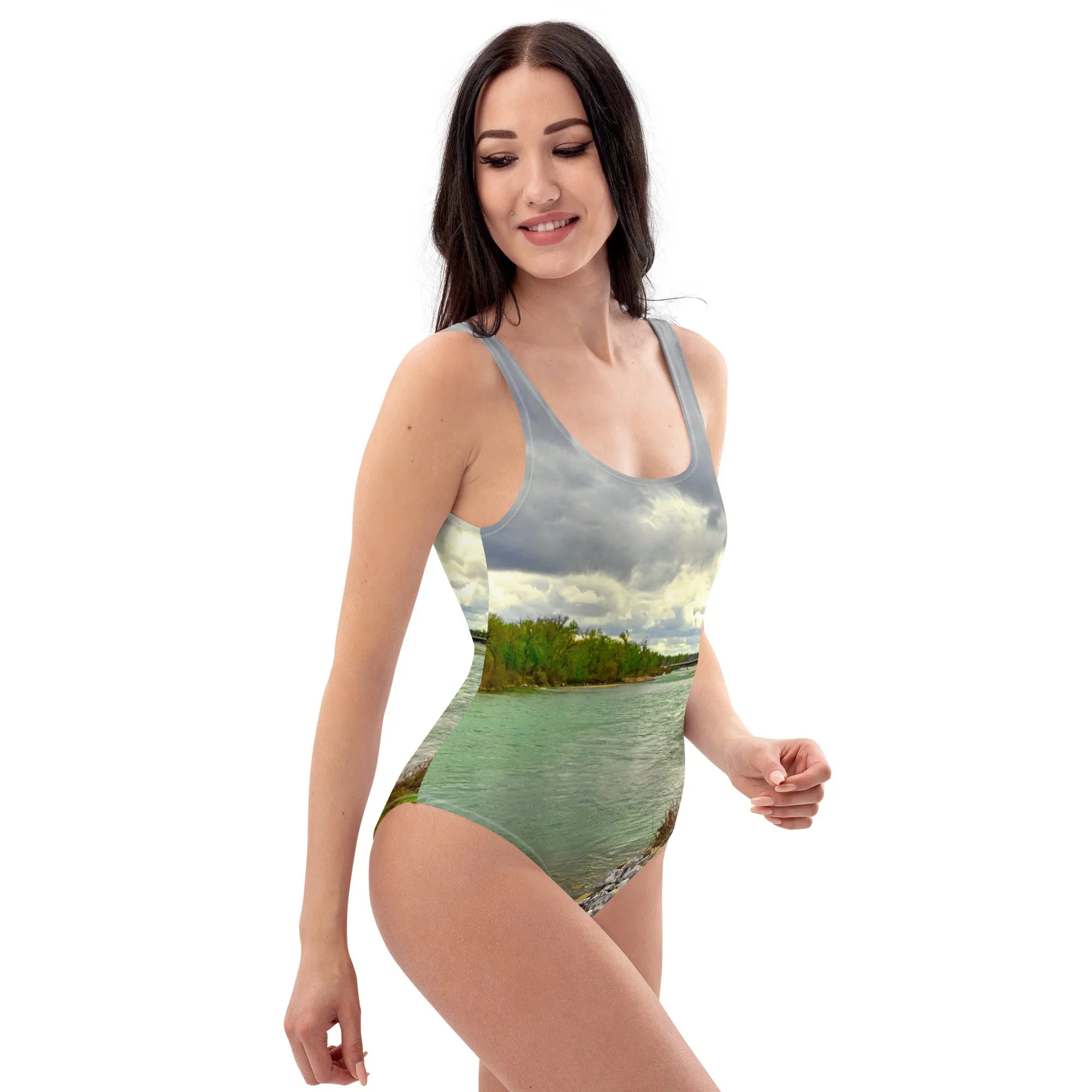 One-Piece Swimsuit - Calgary Bow River East Village