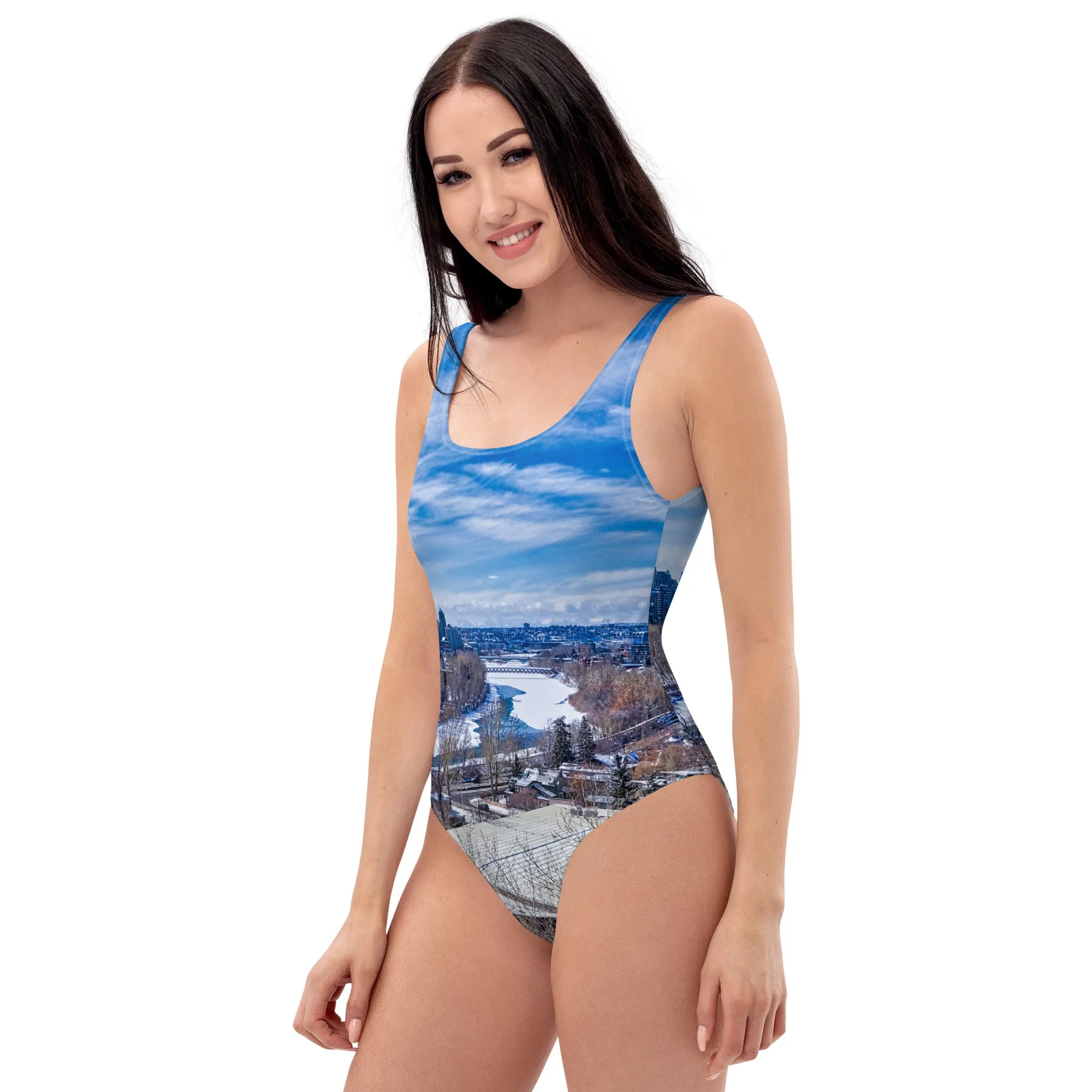 One-Piece Swimsuit - McHugh Bluff Winter HDR