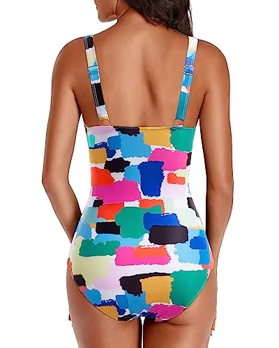 One Piece Tummy Control Bathing Suits