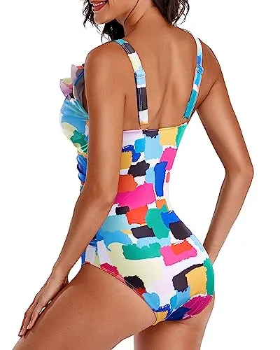 One Piece Tummy Control Bathing Suits