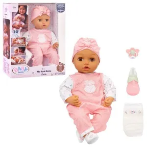 Open Box - BABY Born My Real Baby Doll Ava - Light Brown Eyes