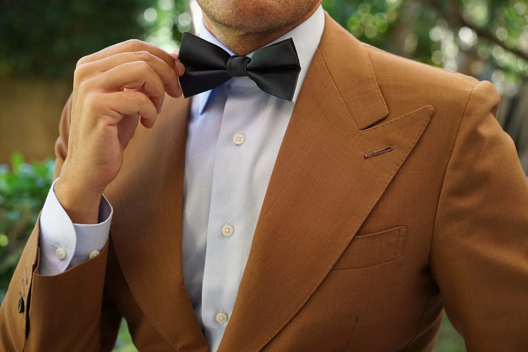 OTAA - Bow Tie - Satin - Black