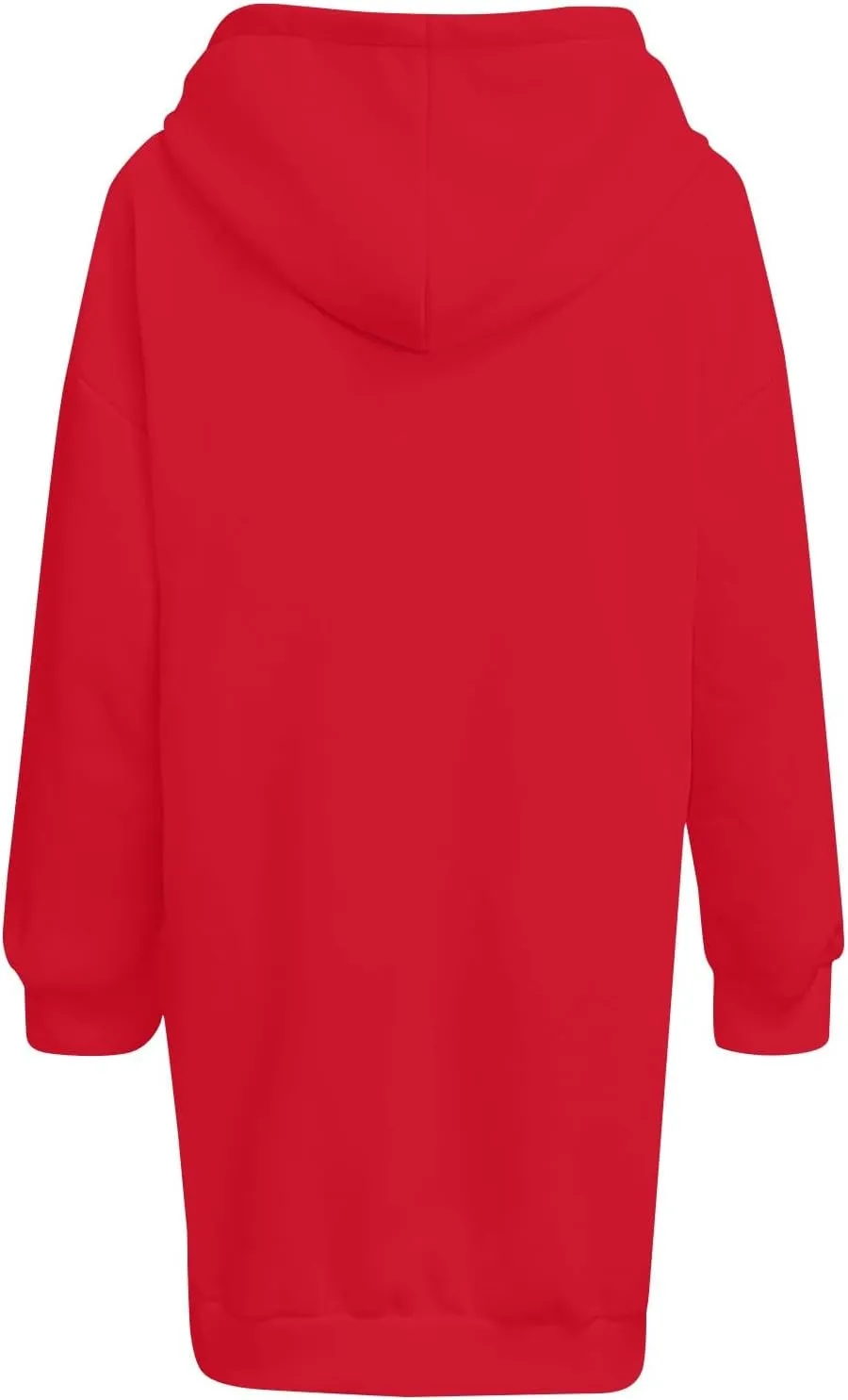 Oversized Hoodie Dress for Women Fleece Hooded Sweatshirt Dress with Pockets Cute Y2k Preppy Tunic Shift Mini Dresses